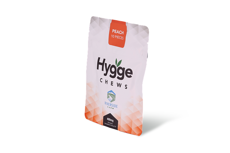 Riverside Farm Peach Hygge Chews 10pack WholesomeCo